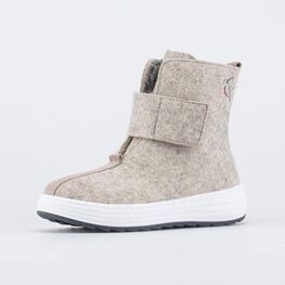 857009-42 Укороченные женские валенки для девочки бежевый