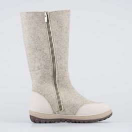 867074-44 Валенки с вышивкой Гуслица для девочки бежевый фото №2