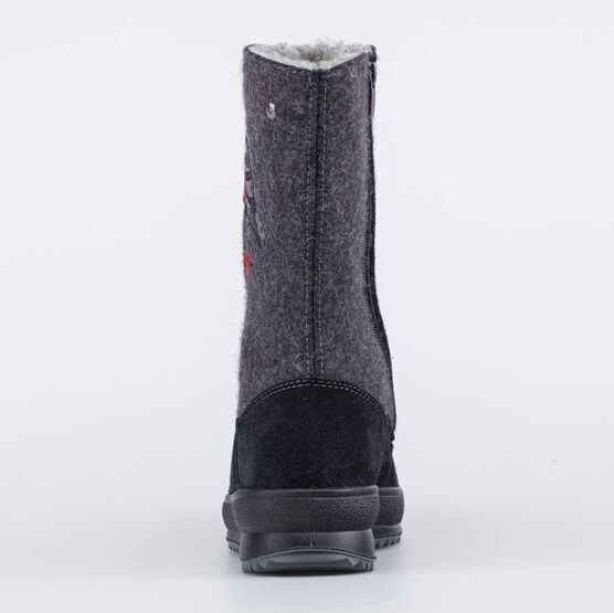 867117-42 Суперутепленные валенки Снегирь для девочки темно-серый фото №5