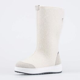 867121-43 Высокие женские валенки для девочки белый