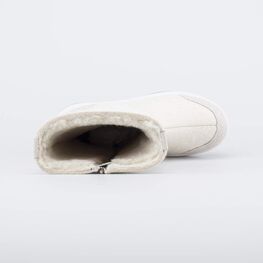 867121-43 Высокие женские валенки для девочки белый фото №4