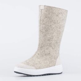 867122-41 Высокие женские валенки для девочки бежевый