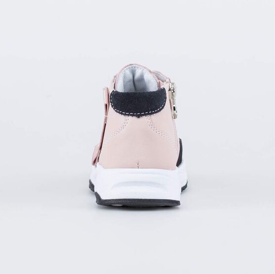 352353-21 Кожаные ботинки для девочки розовый фото №5