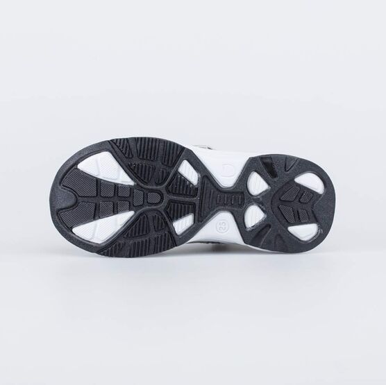 352353-22 Кожаные ботинки для девочки серебристый фото №3