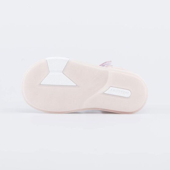 322165-21 Босоножки для девочки кожаные для девочки роз-бел фото №3