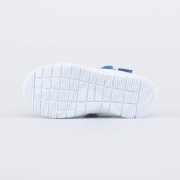 421064-14 Хлопковые сандалии для девочки для девочки голубой фото №3