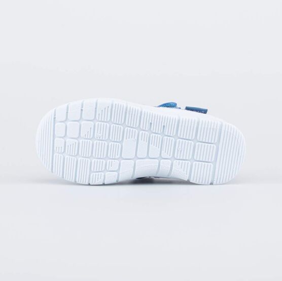 421064-14 Хлопковые сандалии для девочки для девочки голубой фото №3