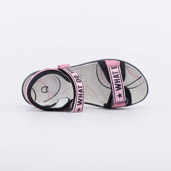 424008-24 Босоножки для девочки для девочки розовый фото №4