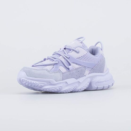 744216-74 Кроссовки со светоотражающим материалом для девочки сиреневый