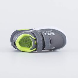 344437-72 Кроссовки с LED и Softshell для мальчики серый фото №4