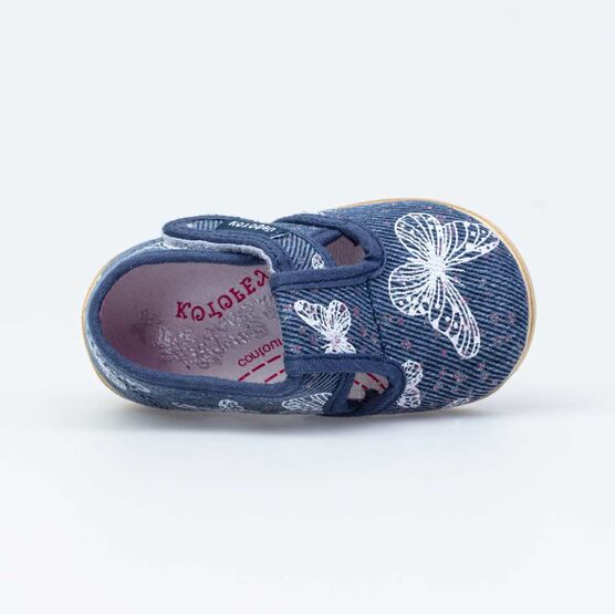 031067-71 Текстильная обувь для девочки светло-синий фото №4