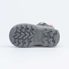 152296-51 Сапожки для девочки серый фото №3