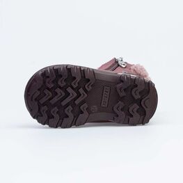 152296-52 Зимние ботинки для мальчика для девочки розовый фото №3