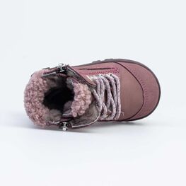 152296-52 Зимние ботинки для мальчика для девочки розовый фото №4