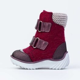 157005-44 Валенки для девочки для девочки бордовый фото №2