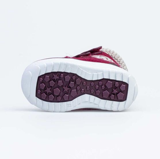 157005-44 Валенки для девочки для девочки бордовый фото №3