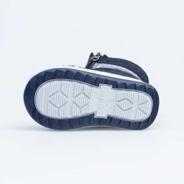 167061-42 Валенки на молнии синий для мальчики светло-синий фото №3