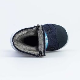 167061-42 Валенки на молнии синий для мальчики светло-синий фото №4