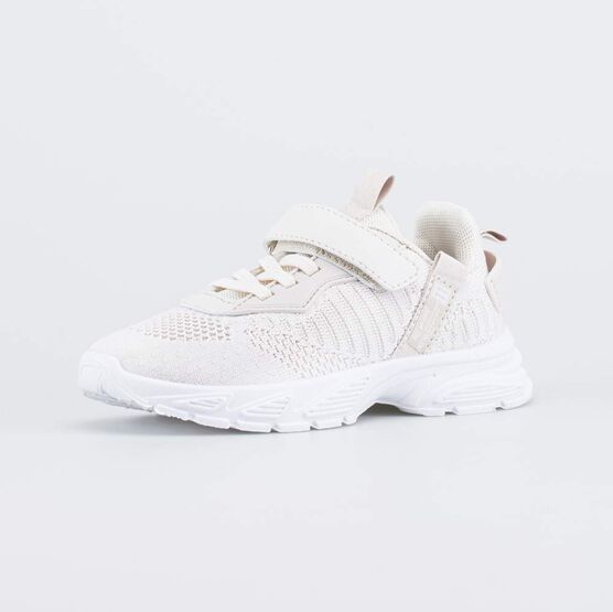 544229-12 Текстильные кроссовки для девочки Нежный беж для девочки бежевый