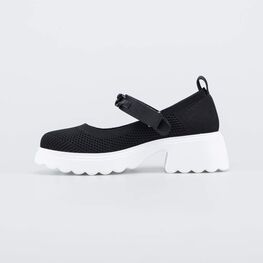 631149-72 Туфли из вязаного текстиля для девочки черный фото №2