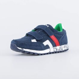 644317-74 Кроссовки из натуральной кожи для мальчики синий