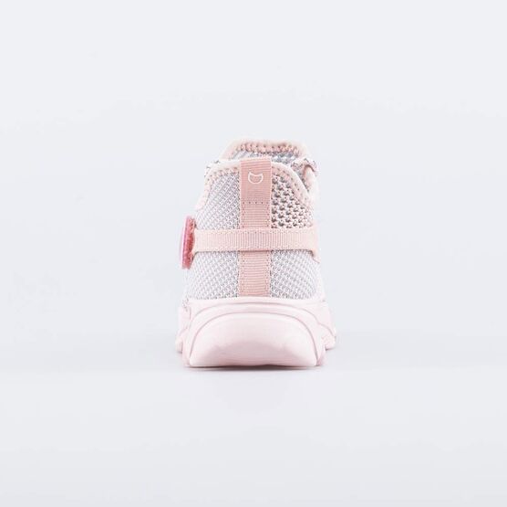 441020-11 Кроссовки из вязаного текстиля для девочки розовый фото №5