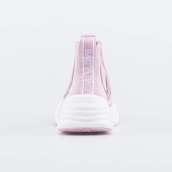 441023-11 Кроссовки-чулки из вязаного текстиля для девочки розовый фото №5