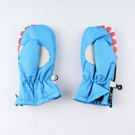 07721065-40 Варежки детские синий для мальчики синий фото №2