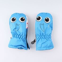 07721065-40 Варежки детские синий для мальчики синий