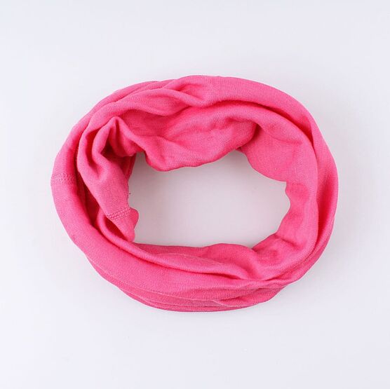 7WBURU-042 Шарф-трансформер тонкий NORVEG, розовый для универсальные 