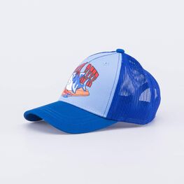 07709081-40 Кепка-бейсболка с сеткой для мальчика Акула для мальчики синий