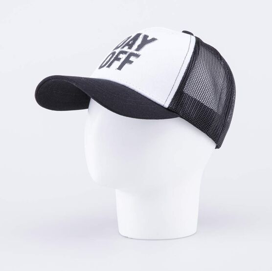 07709085-40 Кепка-бейсболка с сеткой для мальчика черно-белый для мальчики черный + белый фото №2