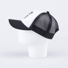 07709085-40 Кепка-бейсболка с сеткой для мальчика черно-белый для мальчики черный + белый фото №3