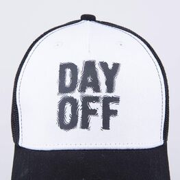 07709085-40 Кепка-бейсболка с сеткой для мальчика черно-белый для мальчики черный + белый фото №4