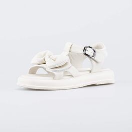 623030-71 Бежевые босоножки для девочки Бант для девочки бежевый