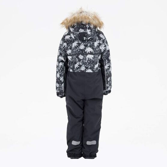 07769042-42 Зимний комбинезон Медведи черно-белый для мальчики черно-белый фото №3