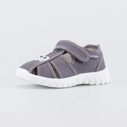 221188-11 Текстильная обувь для детей Джойстик для мальчики серый