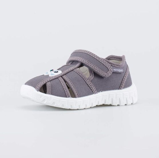 221188-11 Текстильная обувь для детей Джойстик для мальчики серый