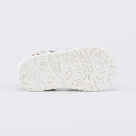 221193-71 Текстильная обувь для детей Медвежата для мальчики серый фото №3