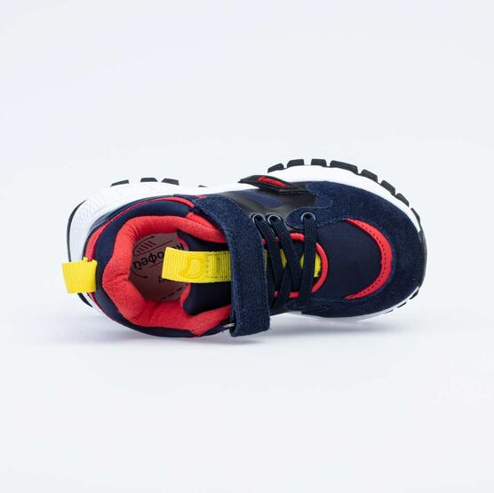 344332-72 Кроссовки для мальчики син-кра фото №4