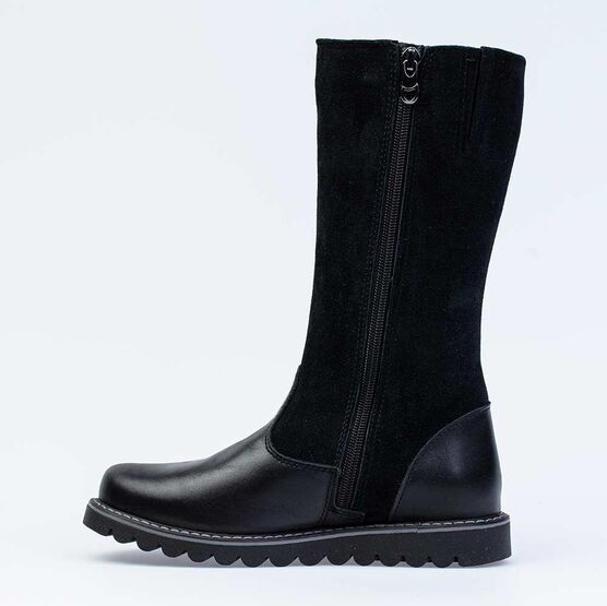 662143-32 Сапожки для девочки черный фото №2