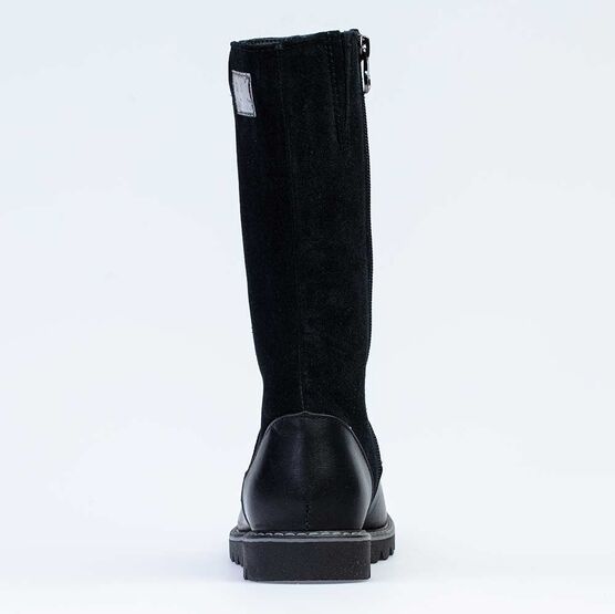 662143-32 Сапожки для девочки черный фото №5