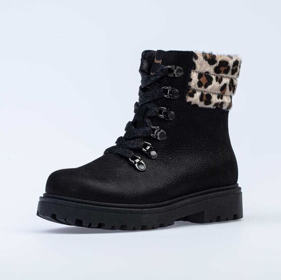 652173-53 Зимние ботинки для девочки для девочки черный