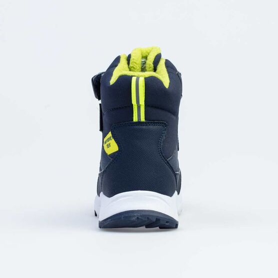 454834-42 Мембранные ботинки для мальчики син-жел фото №5