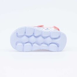 123013-12 Пляжная обувь с LED-подсветкой на подошве для девочки розовый фото №3