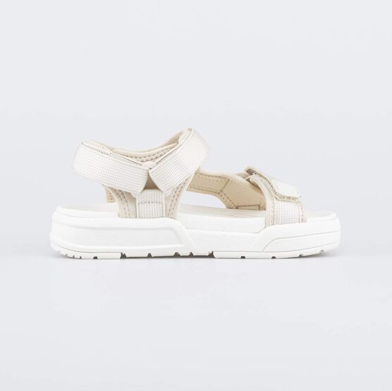 521053-13 Пляжные сандалии на липучках Бежевая карамель для девочки бежевый фото №2