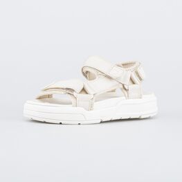 521053-13 Пляжные сандалии на липучках Бежевая карамель для девочки бежевый