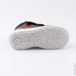 352220-21 Ботинки для мальчики син-кра фото №3