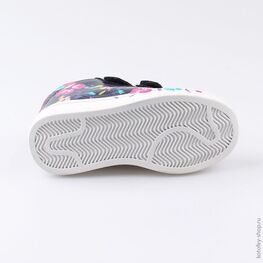 354026-22 Ботинки для девочки син-роз фото №3