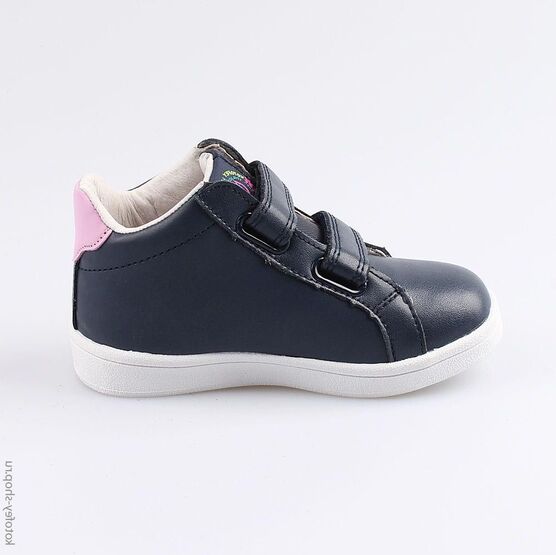 354026-22 Ботинки для девочки син-роз фото №2